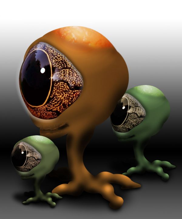 Creation of Frogeye Family(Alien): Final Result